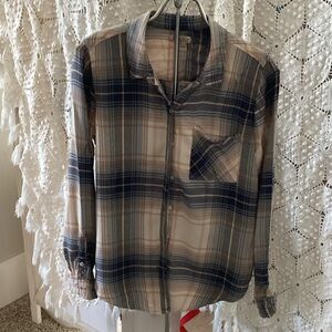 Lucky Brand Plaid Button-Up Shirt